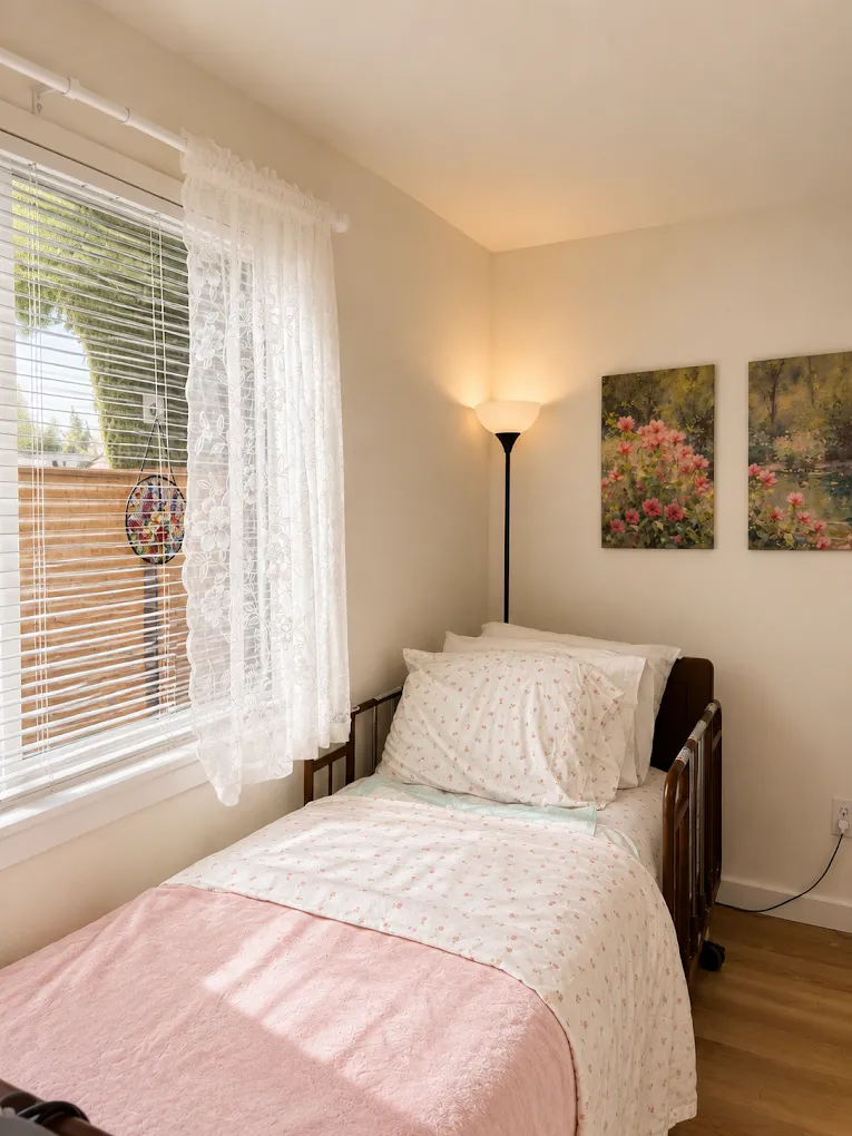DSK Living Adult Family Home: Private bedroom