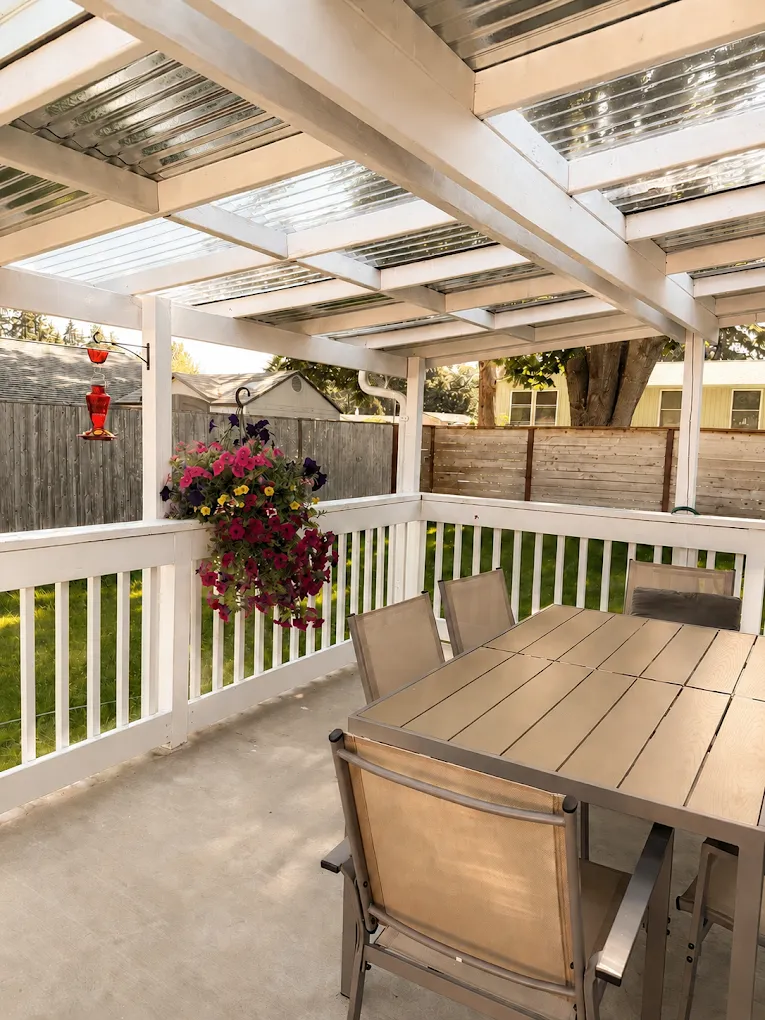 DSK Living Adult Family Home: Covered patio